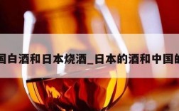 中国白酒和日本烧酒_日本的酒和中国的酒